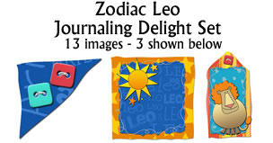JD Zodiac Leo Journaling Delight  Set