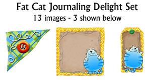 JJD Fat Cat Jounaling Delight Set