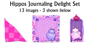 JJD Hippos Jounaling Delight Set
