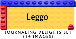 JD Leggo Journaling Delight set