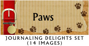 JD Paws Journaling Delight set