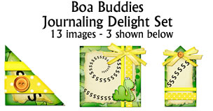 JJD Boa Buddies Jounaling Delight Set