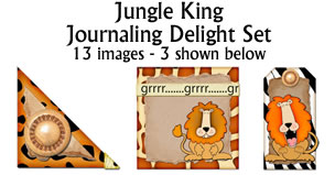 JJD Jungle King Jounaling Delight Set