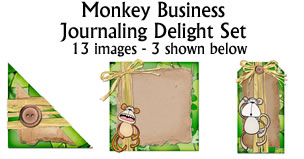 JJD Monkey Business Journaling Delight  Set