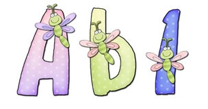 Dragon Bugs Alphabet