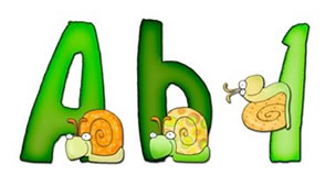 Snails Alphabet