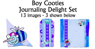 JJD Boy Cooties Jounaling Delight Set