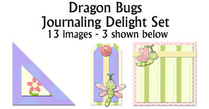 JJD Dragon Bugs Jounaling Delight Set