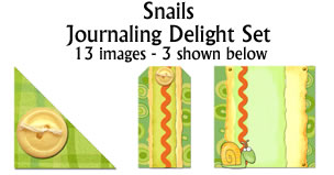 JJD Snails Journaling Delight  Set