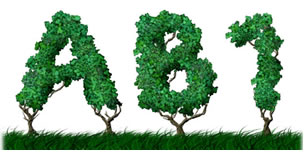 Topiary Alphabet