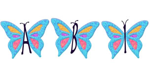 Wonderful Wings Alphabet