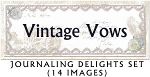 JD Vintage Vows Jounaling Delight Set