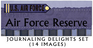 JD Air Force Reserves Jounaling Delight Set