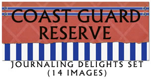 JD Coast Guard Reserves Jounaling Delight Set
