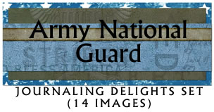 JD Army National Guard Jounaling Delight Set