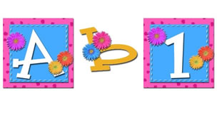 JDA Bright Blossoms Alphabet
