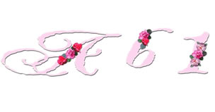 JDA Dusty Rose Alphabet