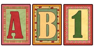Quilt Block Alphabet
