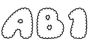 LD Puffed Up Font