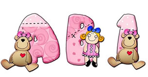 Dilly Dolly Alphabet