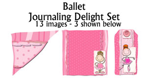 JJD Ballerina Jounaling Delight Set
