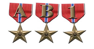 JDA Bronze Star Alphabet