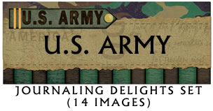 JD Army Journaling Delight Set