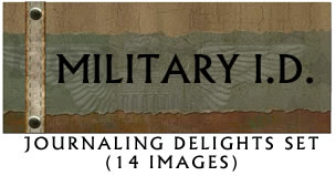 JD Military ID Journaling Delight Set