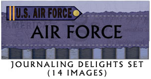 JD Air Force Journaling Delight Set