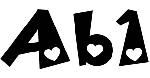 LD Hearts Font