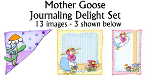 JJD Mother Goose Jounaling Delight Set