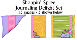 JJD Shoppin' Spree Journaling Delight  Set