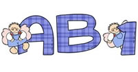 JDA Boy Angels Alphabet