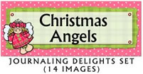 JD Christmas Angels Journaling Delight Set