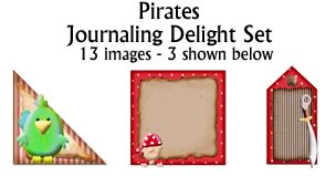 JJD Pirates Jounaling Delight Set