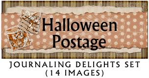 JD Halloween Postage Journaling Delight Set
