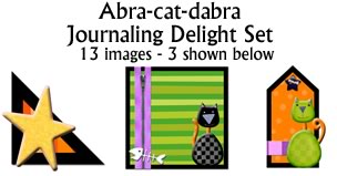 JJD Abra-cat-dabra Journaling Delight  Set