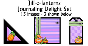 JJD Jill-o-lanterns Jounaling Delight Set