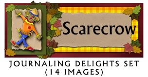 JD Scarecrow Journaling Delight Set