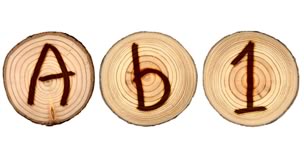 Tree Rings Alphabet