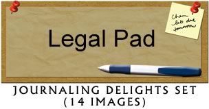 JD Legal Pad Journaling Delight Set