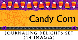JJD Candy Corn Jounaling Delight Set
