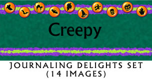  Creepy Jounaling Delight Set