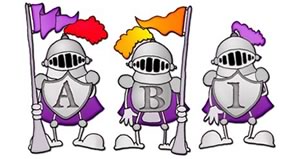 Knightly Alphabet