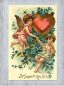 Vintage Victorian - Love Card