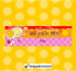 Daisy Valentine Candy Bar Wrapper