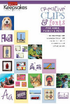 CK Creative Clips & Fonts for Home, Family & Pets CD