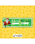 Ho Ho Ho  Candy Bar Wrapper