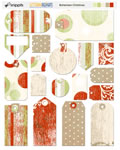 Bohemian Christmas Tags