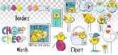 Chicky Poo Journaling Delight Clipart set